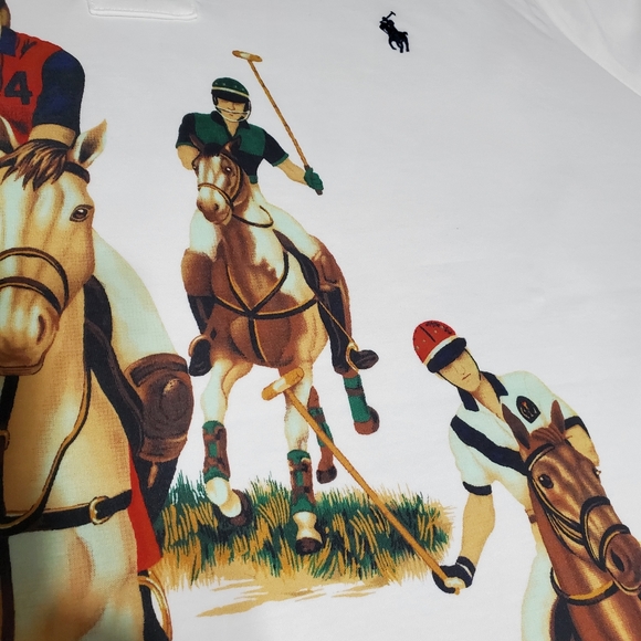 SOLD... Polo ralph lauren 5 five horsemen limited edition polo - Picture 4 of 11